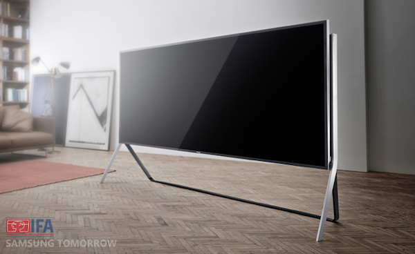 Samsung Bendable UHD TV105 inch 01 - Samsung presenta la TV con curvatura regolabile