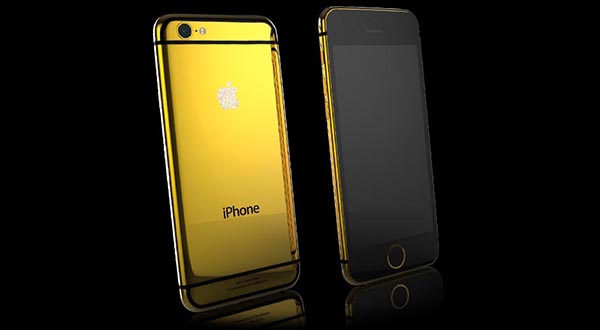 iphone6gold evi 19 09 14 - iPhone 6 e 6 Plus in oro 24 kt e Swarovski