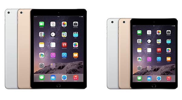 ipad evi 16 10 14 - iPad Air 2 e iPad mini 3 con Touch ID