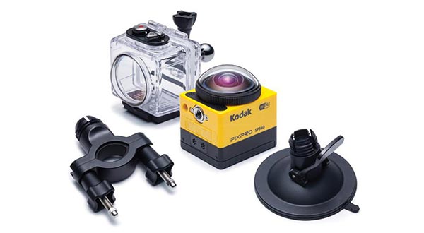 kodak 31 10 2014 - Kodak Pixpro SP360: action cam panoramica