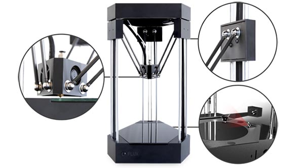 flux 2 11 12 2014 - Flux realizza la stampante 3D modulare