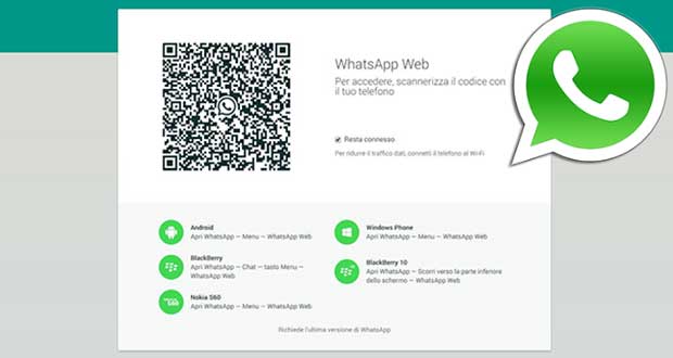 whatsapp1 22 01 15 - WhatsApp ora anche da PC con Chrome