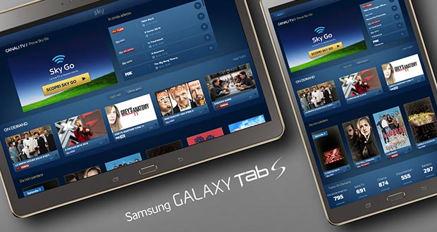 galaxy tab evi 02 01 2015 - SkyGo disponibile su Galaxy Tab S