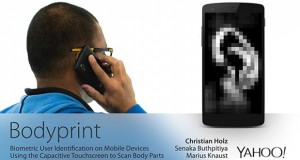 bodyprint 24 04 2015 300x160 - Yahoo Bodyprint: display touchscreen trasformati in scanner biometrici