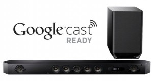 sonycast1 22 04 15 300x160 - Sony: soundbar e sinto-ampli HT con Google Cast