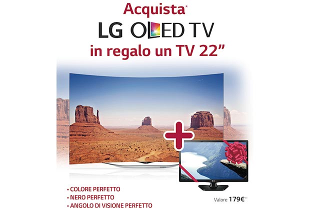oled lg 06 05 2015 - LG regala un monitor TV con l'acquisto di un TV OLED