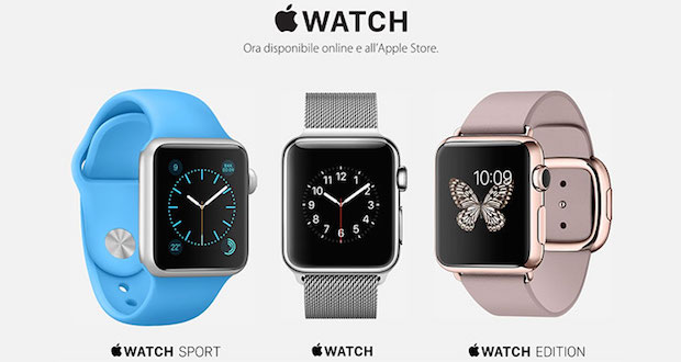 apple watch evi 26 06 2015 - Apple Watch: prezzi a partire da 419 Euro