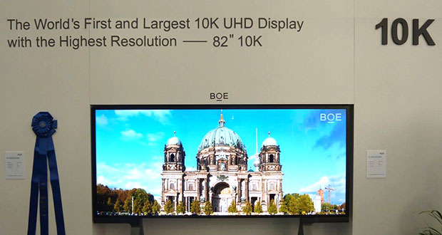 boe 10k evi 05 06 2015 - BOE ha presentato il primo display a risoluzione 10K