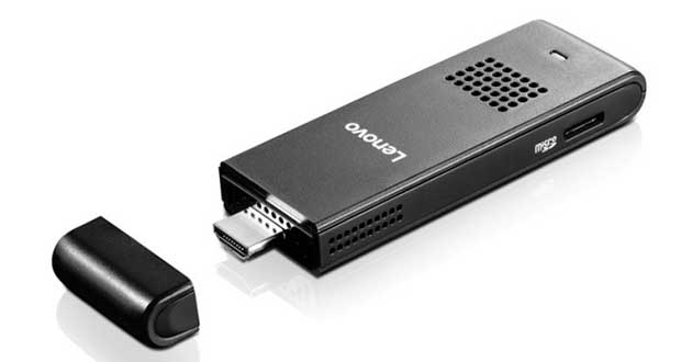 lenovostick1 24 06 15 - Lenovo Ideacentre Stick 300: PC "chiavetta" HDMI