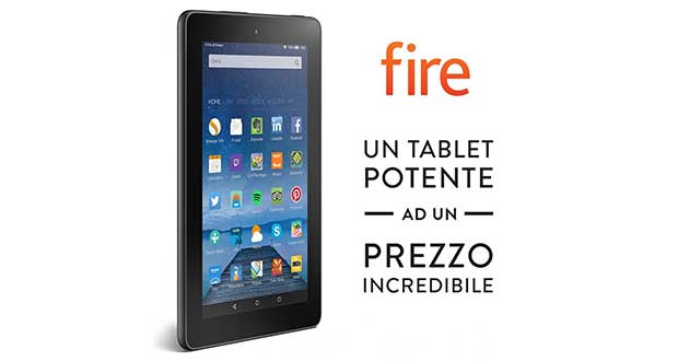 amazonfire evi 18 09 15 - Amazon Fire: tablet da 7 pollici a 59,99 Euro