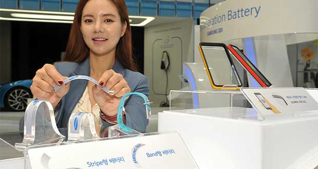 samsung batterie evi - Samsung: nuove batterie flessibili e ultra-sottili