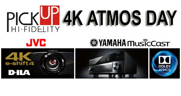 Pickup 4k atmosday evi2 - PickUp Hi-Fi 4K ATMOS Day con JVC e Yamaha