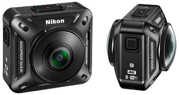 nikon keymission 360 1 06 01 16 - Nikon KeyMission 360: action-cam 4K con riprese VR a 360°