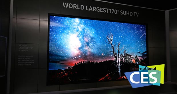 samsung suhd 170 evi 07 01 2016 - Samsung: TV modulare, trasformabile e SUHD da 170"