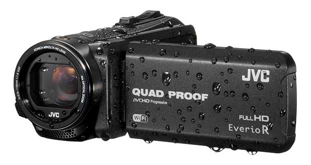 jvc everio r evi 26 04 16 - JVC Everio R: nuove mini-videocamere Full HD e Quad-Proof