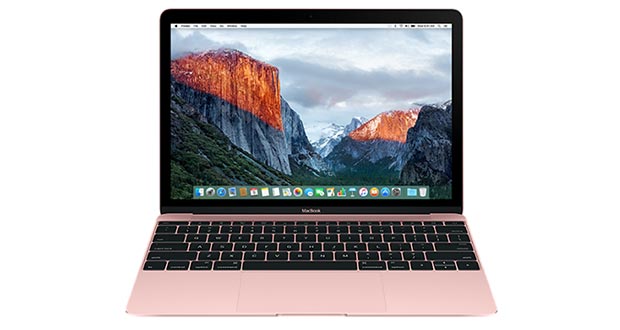 macbook evi 19 04 2016 - Apple MacBook: aggiornamento con nuove CPU e finitura oro rosa