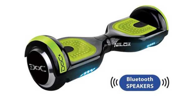 nilox doc 1 07 06 16 - Nilox DOC+: hoverboard con speaker Bluetooth integrato