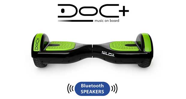 nilox doc evi 07 06 16 - Nilox DOC+: hoverboard con speaker Bluetooth integrato