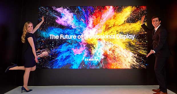 the wall professional - Samsung The Wall Luxury: TV MicroLED modulare nel 2019